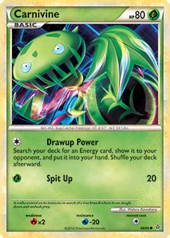 Carnivine | Pokédex