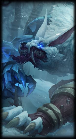 Tundra Hunter Warwick - League of Legends skin - LoL Skin