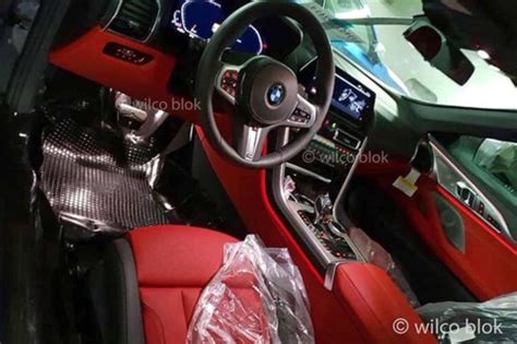 LEAKED: BMW 8 Series Interior caught without camo