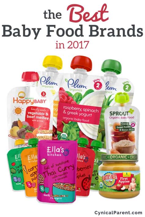 Best Baby Food Brands in 2017