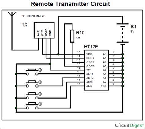 Rf Module Circuit Diagram - Headcontrolsystem