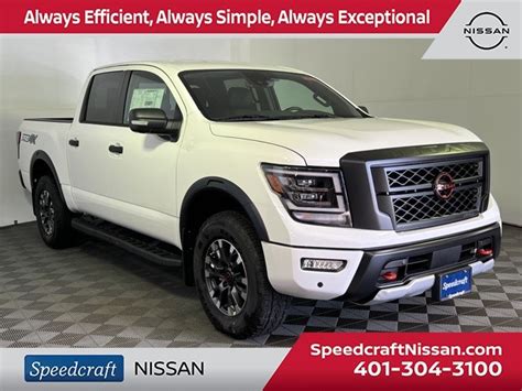 New 2023 Nissan Titan Crew Cab PRO-4X® Truck in West Warwick #N23086 ...