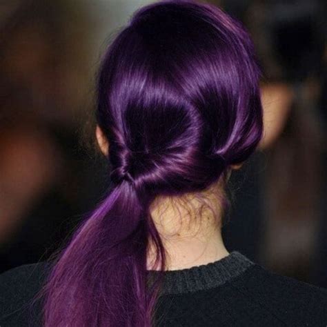 Plum Hair Color - Coloring