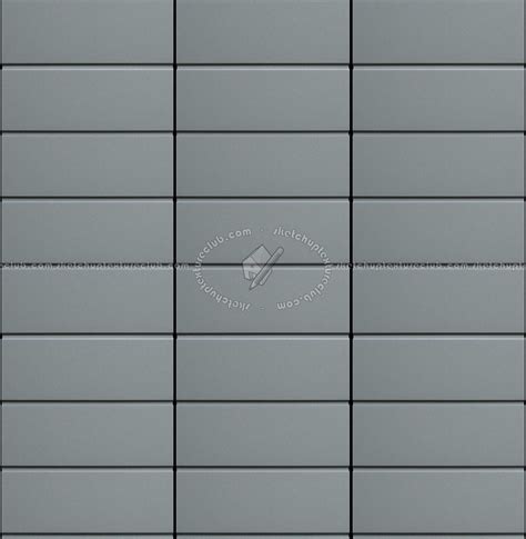 Aluminium metal facade cladding texture seamless 10192