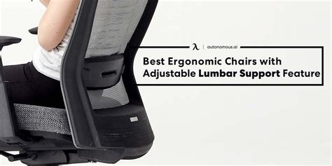 5 Best Ergonomic Office Chairs With Lumbar Support