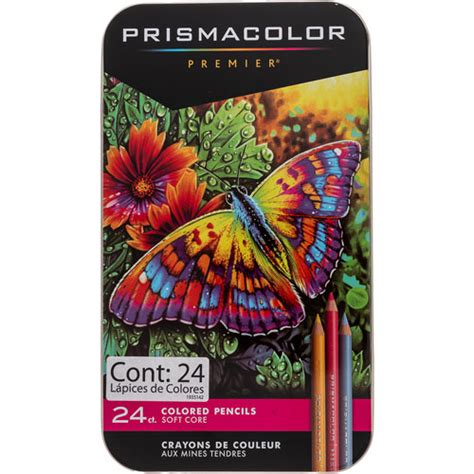 LÁPICES DE COLORES PRISMACOLOR PREMIER CON 24 - Tu Escuelita