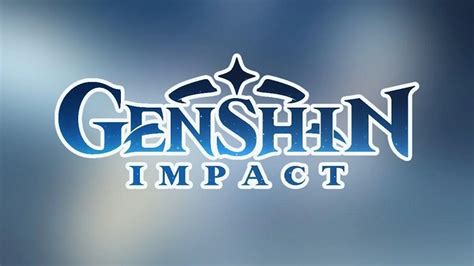 Step Into The Magical World of Adventure with The Genshin Impact Logo Font | HipFonts