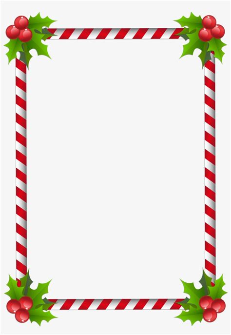 Download Christmas Vector Border - Christmas Page Borders Png | Transparent PNG Download | SeekPNG