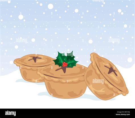 Mince pie vector hi-res stock photography and images - Alamy