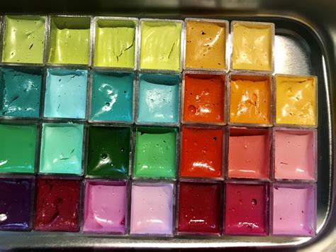 Creating a Custom Gouache Palette – Poezy