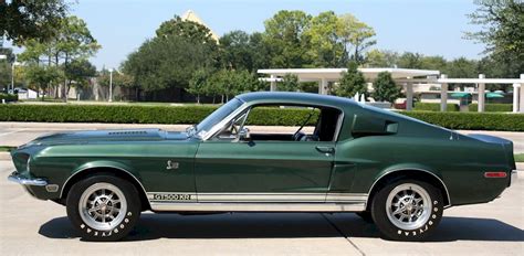 Dark Green 1968 Ford Mustang Shelby GT-500KR Fastback - MustangAttitude ...