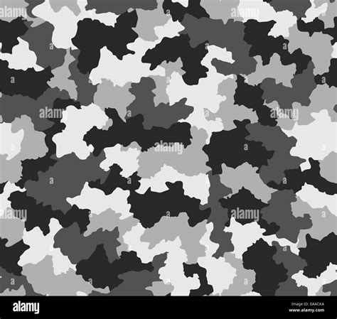 Polar B&W camouflage pattern seamlessly tileable Stock Photo - Alamy