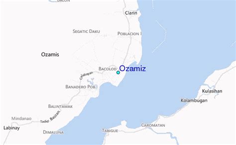 Ozamiz Tide Station Location Guide