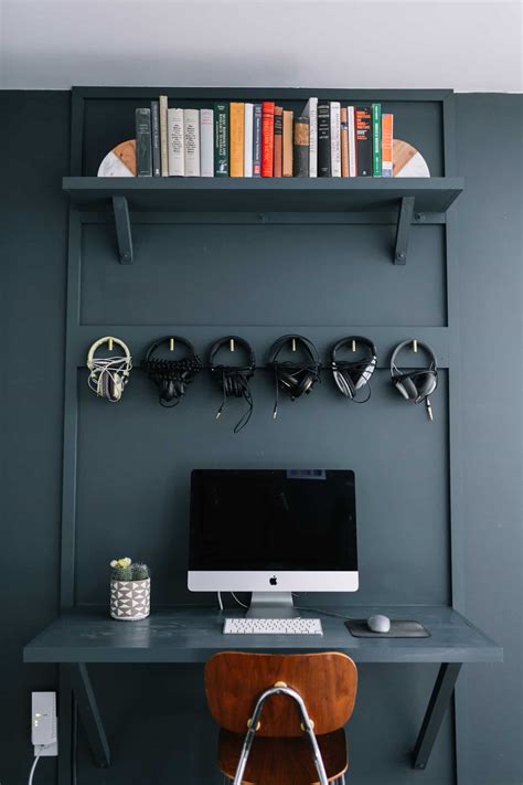 Built-In Computer Desk DIY | A Beautiful Mess | Bloglovin’