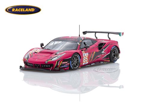 Ferrari 488 GTE Evo Iron Dames 40° Le Mans 2022 - scale 1/43rd 2022 24H ...