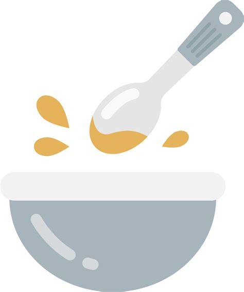 Clipart Mixing Bowl And Spoon | Free Images at Clker.com - vector ...