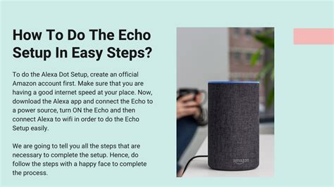 PPT - Echo Setup Help 1-8007956963 Alexa Echo Dot Setup -Get Tips & Tricks Now PowerPoint ...