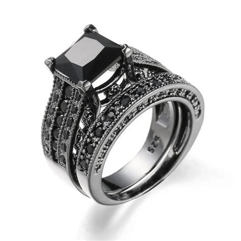 25 Ideas for Womens Black Wedding Ring Sets – Home, Family, Style and Art Ideas