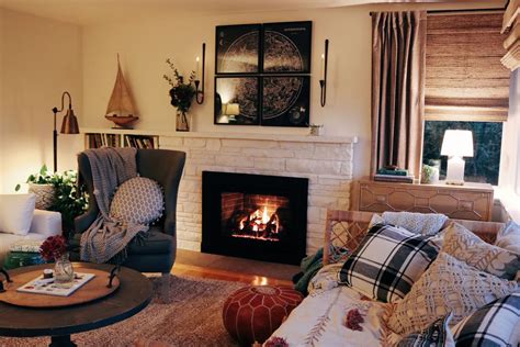 Warm + Cozy Room: Fireplace Insert REVEAL! - The Inspired Room