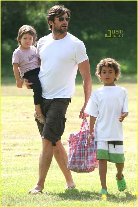 Full Sized Photo of hugh jackman new years family fun 10 | Photo 828831 | Just Jared