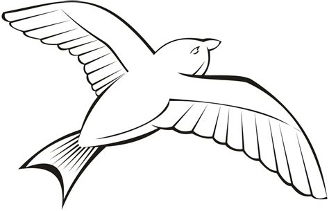 Free Bird Clipart Outline Pictures On Cliparts Pub 2020 - Bank2home.com