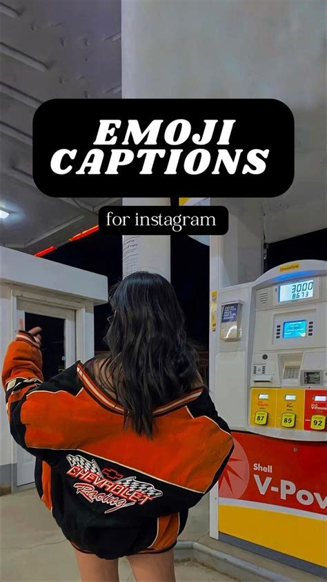 EMOJI CAPTIONS FOR INSTAGRAM | Instagram captions, Good instagram captions, Cute instagram captions