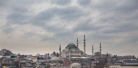 Suleymaniye Mosque and Istanbul Skyline, Turkey Stock Photo - Image of city, hillside: 49065718