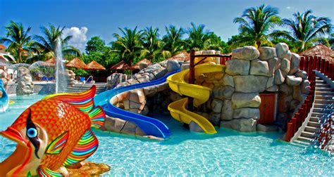 Kids having fun at Sandos Caracol Waterpark! #RivieraMaya http://www.sandos.com | Mexico ...