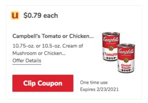 Campbell's Soup Coupons - Pay as low as $.60 a Can at Safeway - Super Safeway