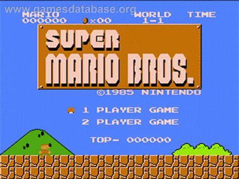 Super Mario Bros. - Nintendo NES - Games Database