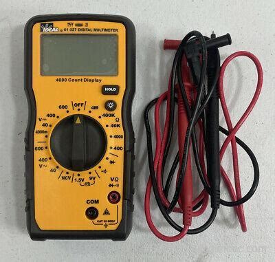 Ideal 61-327 Digital 600-Volt Cat 3 Multimeter - GiMiTEC