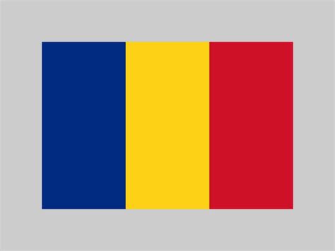 Romania flag, official colors and proportion. Vector illustration. 7875601 Vector Art at Vecteezy