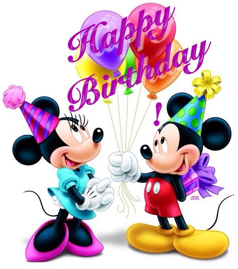 Mickey mouse birthday happy birthday mickey and minnie clip art ...