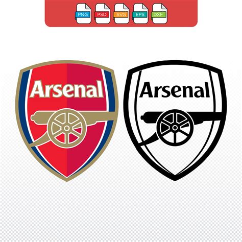 Arsenal Svg Png Dxf Cricut File, Svg Bundle, Sticker, Cricut Svg Instant Download Mega Bundle 65 ...