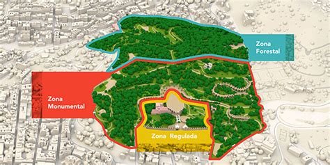 Mapa Parc Guell Barcelona | Mapa Lineas