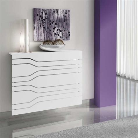 Contemporary Floating White Radiator Heater Cover CHEVRON Integrate Shelf – RadiatorCoversShop.com