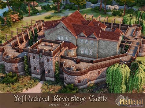 The Sims Resource - Ye Medieval Beverstone Castle / TSR CC Only