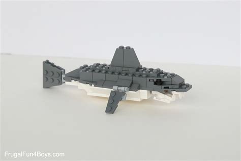 LEGO Shark Building Instructions - Frugal Fun For Boys and Girls