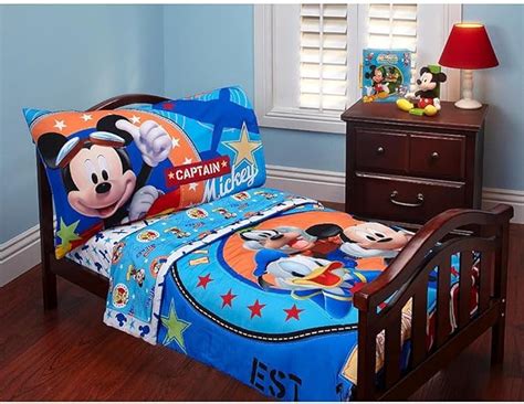 Amazon.com: Disney Baby Mickey Mouse Toddler Bed Set : Baby