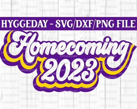 Retro Homecoming 2023 Svg Dxf PNG NEXT YEAR 2023 High - Etsy Hong Kong