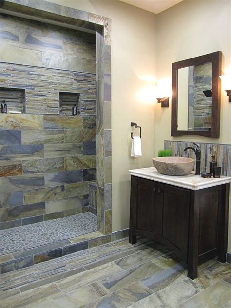 Slate Tile Bathroom Ideas: Achieving A Natural And Sophisticated Look