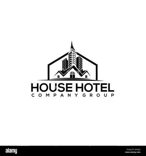 HOUSE HOTEL / logo design inspiration Stock Vector Image & Art - Alamy