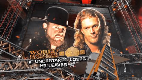 Undertaker vs. Edge One Night Stand 2008 : r/WWEMatchGraphics