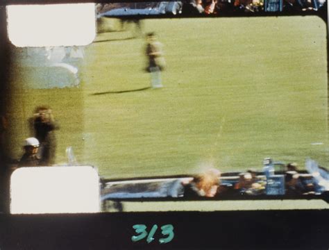 [Frame 313 of 8mm home movie of assassination of John F. Kennedy ...