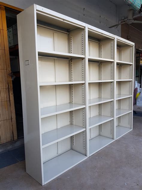 Metal Full Height Open Shelf Office Cabinet 7′ (Sold)