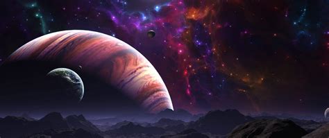 2560x1080 Galaxy Space Fantasy Science Fiction 2560x1080 Resolution HD 4k Wallpapers, Images ...