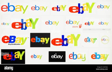 Screenshot of the ebay logo Stock Photo - Alamy