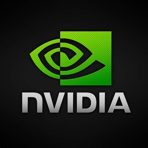 Nvidia Logo Wallpaper 4K, Dark background