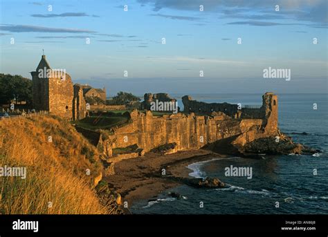 St Andrews castle Stock Photo - Alamy