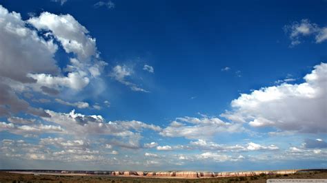 Blue Sky and Clouds Wallpaper - WallpaperSafari